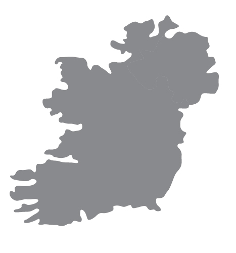 map of Ireland