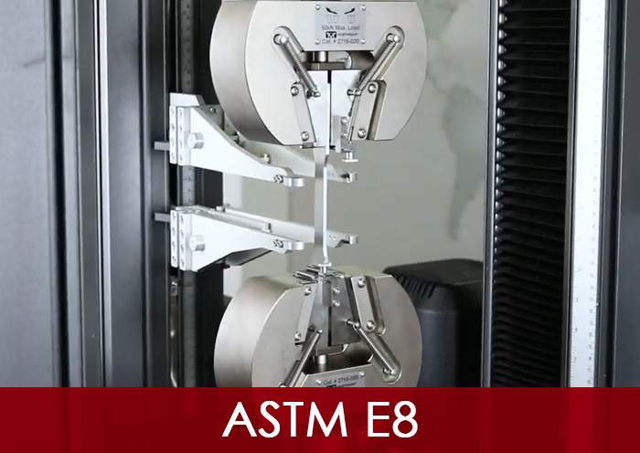 ASTM E8 Tension Testing of Metallic Materials
